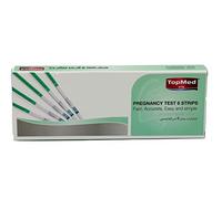 TOPMED ETS Pregnancy Test Strips, HCG Tests, Instant Result, 99% Accurate, Extra Sensitive (6)