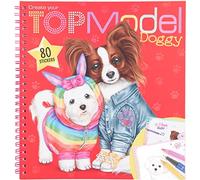 TOPMODEL Create Your Doggy Colouring Book