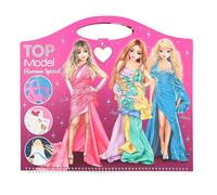 TOPModel Create Your Glamour Special Colouring Book TOPModel Multicolor