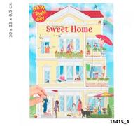 TOPModel Create Your Home Sweet Home Sticker Book