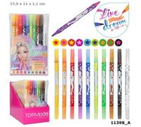 TOPModel Felt Pens Magic Coloured Pack of 10 Double Sided Colour changing