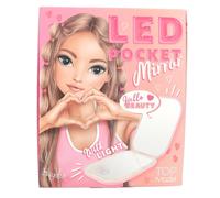 Topmodel - Foldable Pocket Mirror With Led - Pink Toy NEW
