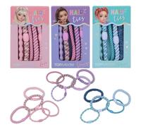 TOPModel Hair Scrunchie 1x Set Gift Box 5 Hair Bobbles Assorted Colours