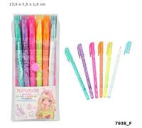 TOPModel Neon Gel Pens Set