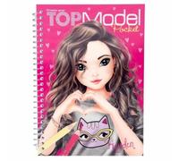 TOPModel Pocket Colouring Book