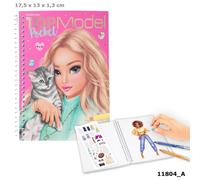TOPModel Pocket Colouring Book - Christy & Cat