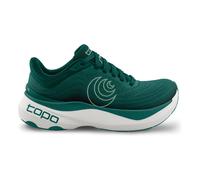 TOPO ATHLETIC Aura Stability Running Shoe Men - Green, White, Size 9