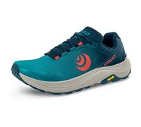 Topo Athletic Men's MT-5 Running Shoes - Comfortable Lightweight Cushioned Durable 5MM Drop Laced Trail Running Shoes, Blue/Red, 6.5 UK