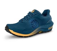 Topo Athletic Men's MTN Racer 4 Lightweight Comfortable 5 mm Drop Trail Running Shoes, Athletic Shoes for Trail, Navy Orange, 9.5 UK