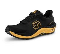 Topo Athletic MTN Racer 4 Men's Lightweight Comfortable 5mm Trail Running Shoes, Blkyel Black Yellow, 9 UK