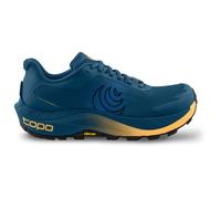 Topo Athletic Men's MTN Racer 4 Lightweight Comfortable 5 mm Drop Trail Running Shoes, Athletic Shoes for Trail, Navy Orange, 9.5 UK
