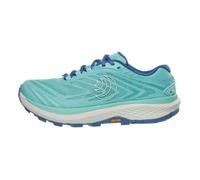 Topo Athletic Pursuit 2 Women's Trail Running Shoes in Blue/Green for Adventurous Runners