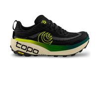 Topo Athletic Men's Vista Lightweight Comfortable 5MM Drop Trail Running Shoes, Athletic Shoes for Trail, Black/Lime, 6.5 UK