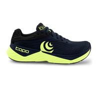 TOPO ATHLETIC Ultrafly 5 Stability Running Shoe Men - Dark Blue, Lime, Size 8