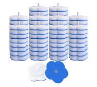 Topo Bear Toilet Bowl Wand Refills 80 Pcs Disposable Toilet Brush Cleaning Sponges Heads Not Compatible with Other Wand