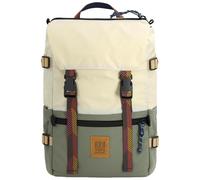 Topo Design - 20L Backpack - Rover Pack Classic Bone White/Beetle in Nylon - Beige Beige one size