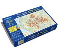 Topo Jigsaw and Map of the Lake District Wainwright Fells