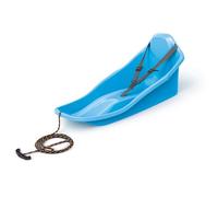TOPO Sledge with Safety Belt for Toddlers up to 3 Years Sledge with Rope (Blue)