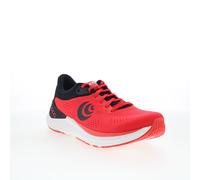 Topo UltraFly 4 M056 Mens Red Canvas Lace Up Athletic Running Shoes