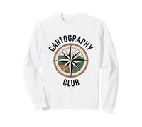 Topographic Contour Lines Cartography Club Map Sweatshirt