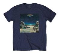 Topographic Oceans T Shirt Yes Navy L