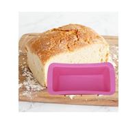TOPOLMOLD Keto Bread Loaf Silicone Mold (Oven Safe) - Single-Serve, Reusable (Ice Cube Tray) - BPA-Free, Dishwasher & Microwave Safe (3-Pack)