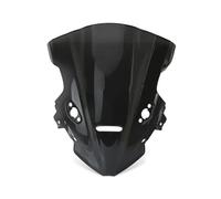 TOPOLVLCKC For 675SR For 675SR-R Motorcycle Rise Windscreen Windshield Wind Deflectors Shield Protector motorcycle windshield spoiler(Black)