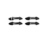 TOPOLVLCKC for A*UDI for A3 A3L 2021 Car Door Handle Cover Auto Door Handle Decor Shell Carbon Fiber Handle Cover Sticker Exterior Modification Car Exterior Door Handles(2021 Bright Black)
