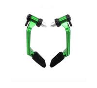 TOPOLVLCKC For B&enelli For H&onda CBR Hornet T&riumph For TRK 180S 125X 502X 17-22mm Handlebar Motorcycle Handguard Hand Guard Motorcycle Clutch Guard(Green)