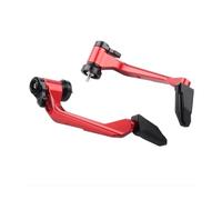 TOPOLVLCKC For B&enelli For H&onda CBR Hornet T&riumph For TRK 180S 125X 502X 17-22mm Handlebar Motorcycle Handguard Hand Guard Motorcycle Clutch Guard(Red)