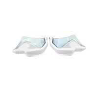 TOPOLVLCKC For B&enelli For TRK702 For TRK702X 2022 2023 New Motorcycle Handguard Shield Hand Guard Protector Windshield Motorcycle Clutch Guard(White Light Smoke)