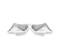 TOPOLVLCKC For B&enelli For TRK702 For TRK702X 2022 2023 New Motorcycle Handguard Shield Hand Guard Protector Windshield Motorcycle Clutch Guard(White Grey Set)