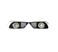TOPOLVLCKC For B&enz For M&ercedes C-Class W204 2007-2010 Car Front Fog Light Grill Cover With Lamps Front Fog Lamp Housing Frame