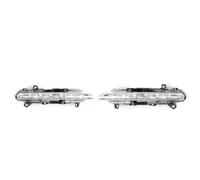 TOPOLVLCKC For B&enz For M&ercedes S Class W221 Front Fog Lamp Cover Chrome Trim Lower Grill A2218201756 Front Fog Lamp Housing Frame(2218201756 1856)