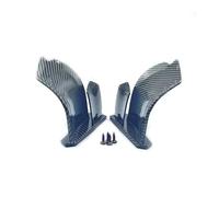 TOPOLVLCKC For B&MW For S1000RR 2009-2023 M1000RR 2019-2023 Motorcycle Rear Tail Winglet Side Spoiler Wind Flow Fixing Wing Motorcycle spoiler(2009-2014 year)