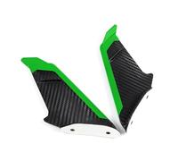 TOPOLVLCKC For B&MW For S1000RR HP4 Motorcycle Winglet Aerodynamic Wing Spoiler Motorcycle spoiler(Green)