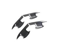 TOPOLVLCKC for B&YD for Shark 6 Car Door Handle Bowl Cover Trim Protection Plate Anti-Scratch Outer Door Pull Handle Sticker Deco Car Exterior Door Handles(Bowl Carbon)