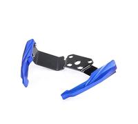 TOPOLVLCKC For C&FMOTO For 400NK NK400 For 650NK NK650 Motorcycle Handrail Tail Bracket Handle CNC Aluminum Tail Armrest Thickened Rear Passenger motorcycle rear luggage rack(3D Blue)