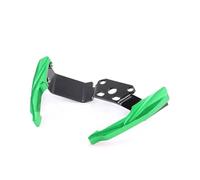 TOPOLVLCKC For C&FMOTO For 400NK NK400 For 650NK NK650 Motorcycle Handrail Tail Bracket Handle CNC Aluminum Tail Armrest Thickened Rear Passenger motorcycle rear luggage rack(3D Green)