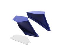 TOPOLVLCKC For D&UCATI 2Pcs Motorcycle Winglets Accessory Side Air Deflectors ABS Fairing Dynamic Spoiler Motorcycle spoiler(Blue)