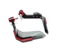 TOPOLVLCKC For D&UCATI DIAVEL CARBON For 1198 1098 Scrambler 999 Handlebar Diameter Diameter Motorcycle Handlebar Windshield Handguard Motorcycle Clutch Guard(Red)