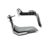 TOPOLVLCKC For D&UCATI DIAVEL CARBON For 1198 1098 Scrambler 999 Handlebar Diameter Diameter Motorcycle Handlebar Windshield Handguard Motorcycle Clutch Guard(Silver)