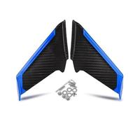 TOPOLVLCKC For D&UCATI For 899 959 1199 1299 848 1098 Panigale V2V4 Winglet Aerodynamic Side Wind Fin Spoiler Front Fairing Motorcycle spoiler(Blue)