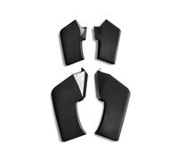 TOPOLVLCKC For D&UCATI For Streetfighter V2 V4 V4S 2020-2023 Side Wind Wings Winglet Aerodynamic Wing Deflector Spoiler Motorcycle spoiler(Black)
