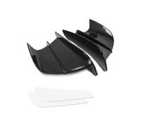TOPOLVLCKC For D&UCATI For SuperSport 950 Streetfighter V4 V4S 1299 Superleggera Motorcycle Accessories Winglet Aerodynamic Motorcycle spoiler(Black)