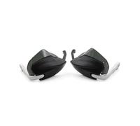 TOPOLVLCKC For D&UCATI Multistrada V4 V4S V2 V2S 2021-2025 Motorcycle Accessories Hand Guards Handle Protector Handguard Motorcycle Clutch Guard(Black Silver)