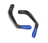 TOPOLVLCKC for D&UCATI Panigale 899 959 1199 for S for R 1299 Motorcycle Carbon Fiber Handlebar Levers Guard Protector Handguard Motorcycle Clutch Guard(Blue A)