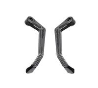 TOPOLVLCKC for D&UCATI Panigale 899 959 1199 for S for R 1299 Motorcycle Carbon Fiber Handlebar Levers Guard Protector Handguard Motorcycle Clutch Guard(Black B)