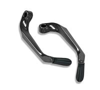 TOPOLVLCKC for D&UCATI Panigale 899 959 1199 for S for R 1299 Motorcycle Carbon Fiber Handlebar Levers Guard Protector Handguard Motorcycle Clutch Guard(Black A)