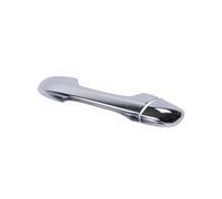 TOPOLVLCKC for K&ia for Sportage 2016 2017 2018 2019 2020 Car Exterior Side Door Handle Cover Trim with Smart Keyhole Fitz Silver ABS Car Exterior Door Handles